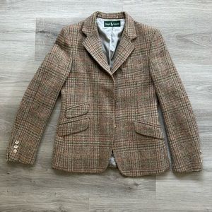 Vintage Ralph Lauren women’s wool blazer xs